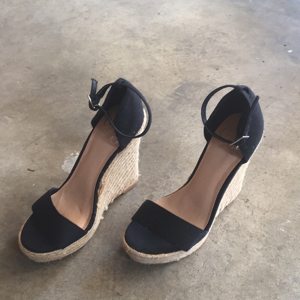 Colin Stuart Black Espadrilles